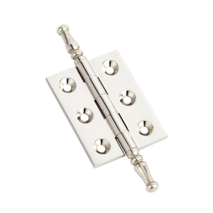 2300 Brass Hinge with Steeple Finials
