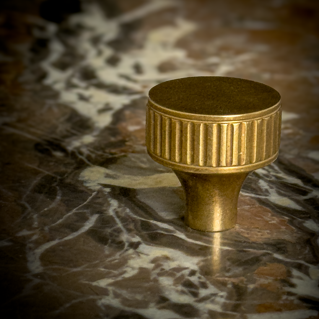 Design by Brett Calvert-Harrison. Product shown in our aged brass (BEL) finish.