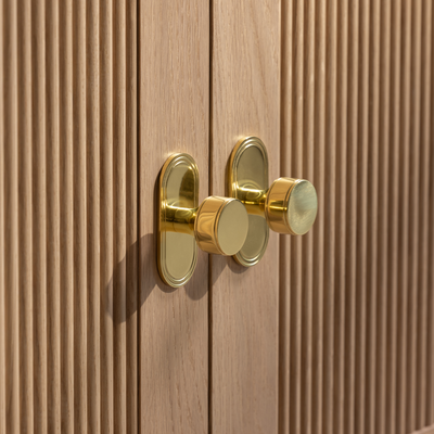 Design by Holly Oak House. Photography by Handover Agency. Product shown in our polished brass lacquered (PBL) finish.