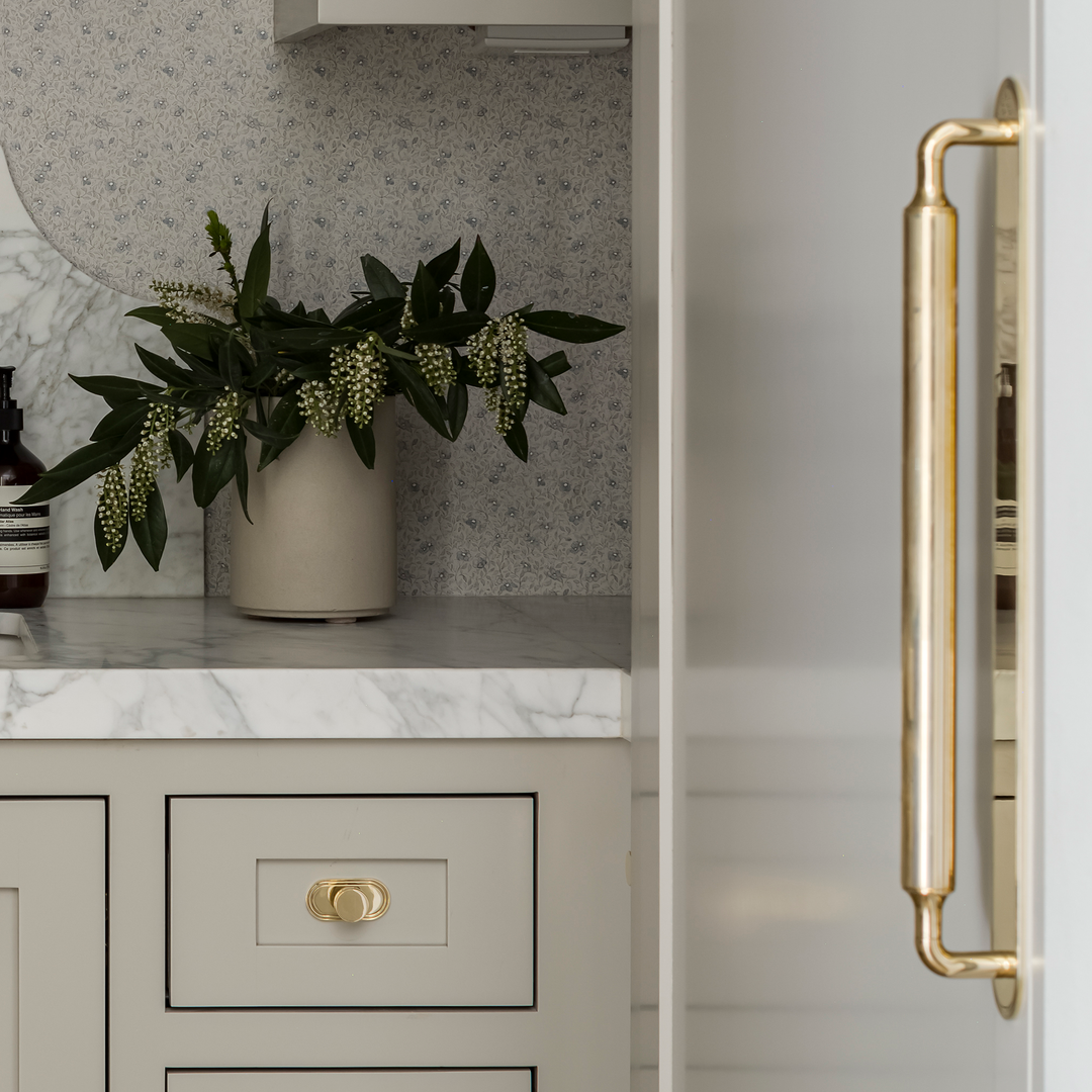 Design by Brooke Wagner Design. Photography by Joshua Caldwell. Product shown in our polished brass unlacquered (PBUL) finish.