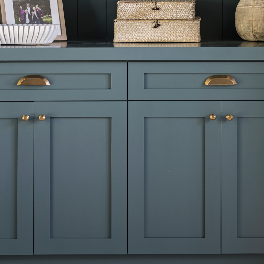 Design by Brooke Wagner Design. Photography by Joshua Caldwell. Product shown in our aged brass (BEL) finish.