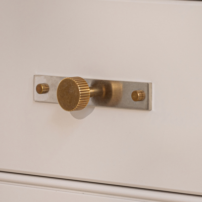 Photography by Handover Agency. Product shown in our aged brass (BEL) and aged nickel (NBP) finishes.