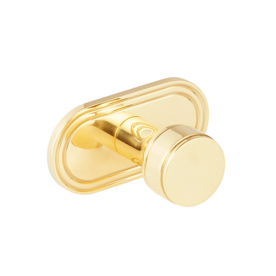 Barwick Plain Robe Hook with Backplate