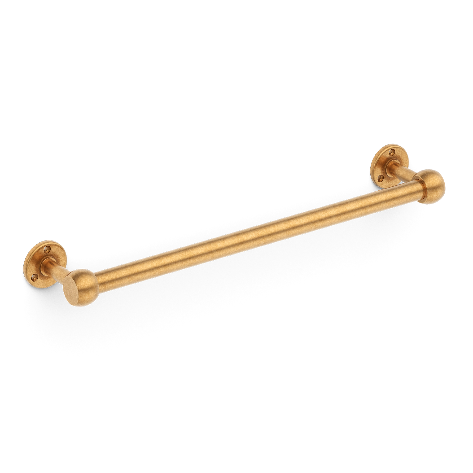 Cotswold Brass Kitchen Towel Rail - Main Image