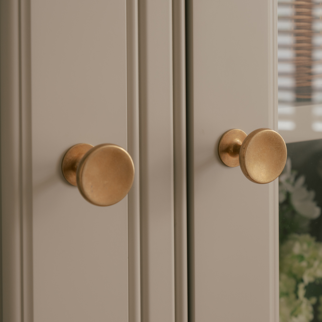 Design by Summer House Style. Product shown in our aged brass (BEL) finish.