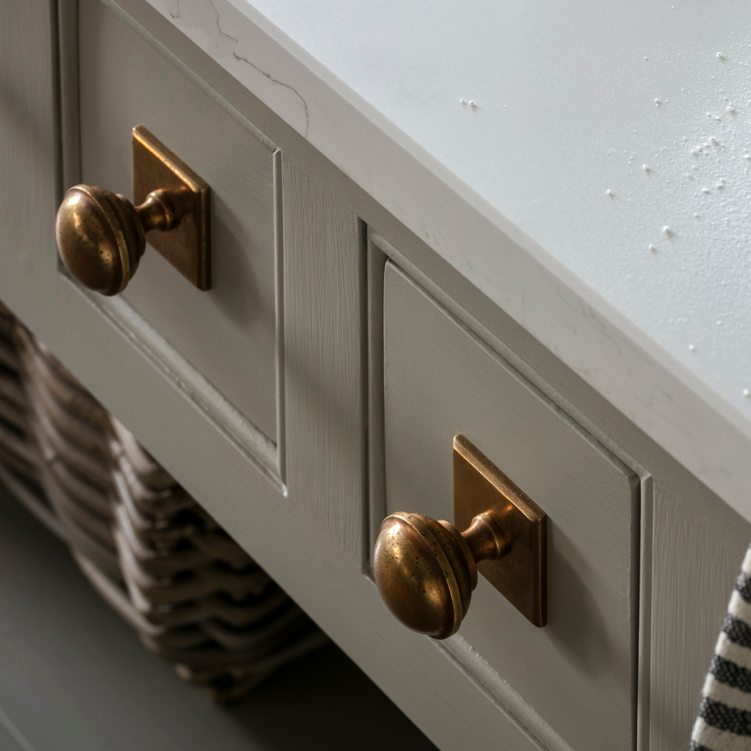 Design by Hill Farm Furniture. Photography by Two Bears Studio. Product shown in our aged brass (BEL) finish.