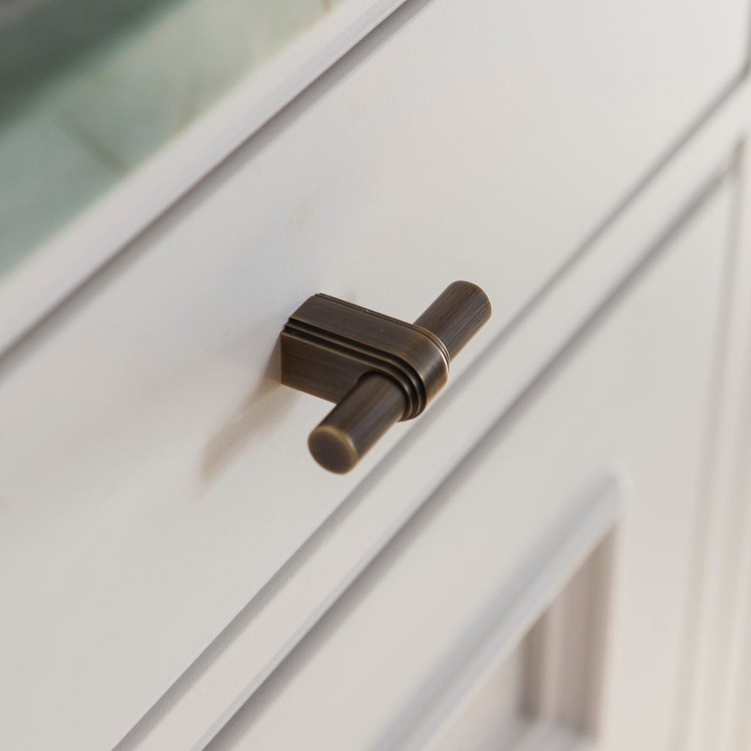 Design by Jonathan William Kitchens. Photography by Infinity Media. Product shown in our satin antique satin lacquered (SAS) finish.