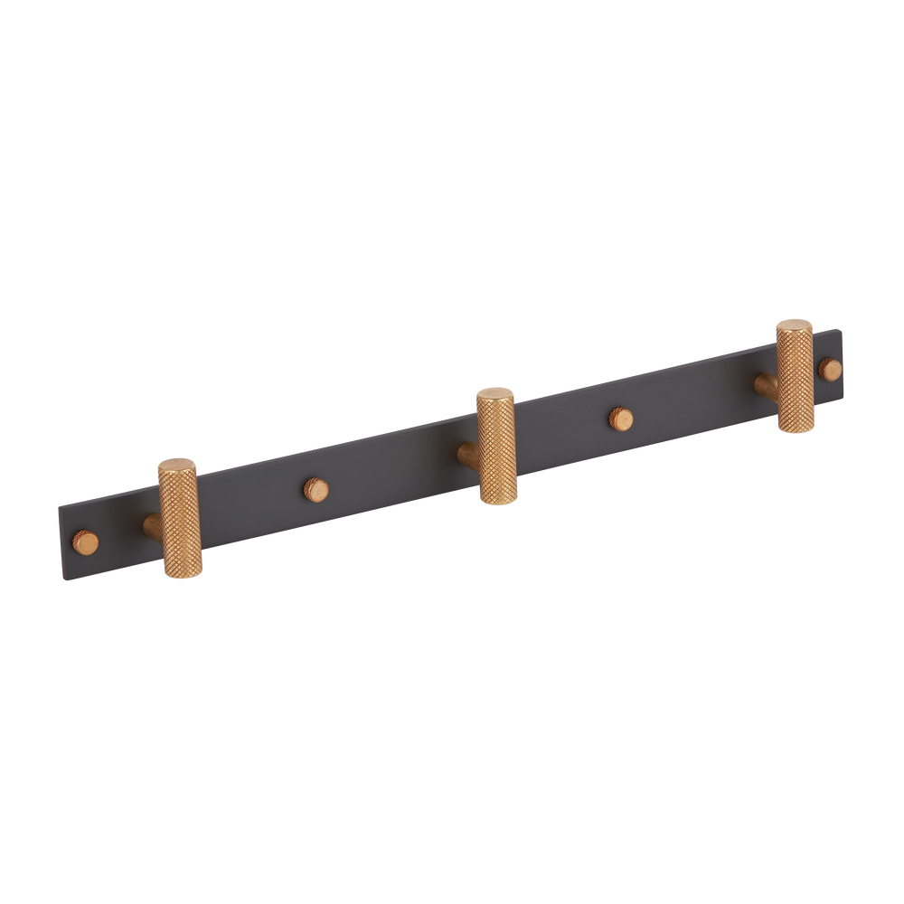 Product shown in our burnished brass (BEL) on matt black (MBL) finish