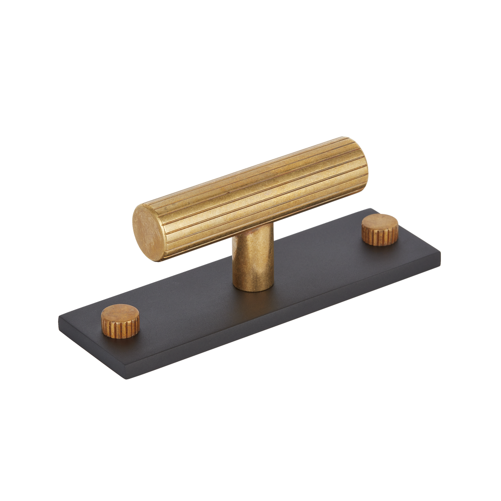 Product shown in our burnished brass (BEL) on matt black (MBL) finish