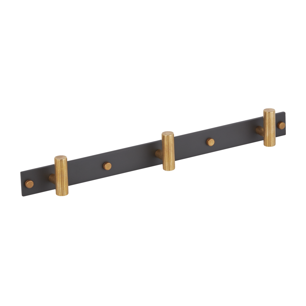 Product shown in our burnished brass (BEL) on matt black (MBL) finish