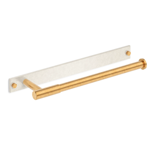 MIX Plain Hand Towel Rail & Backplate - Mixed Finish