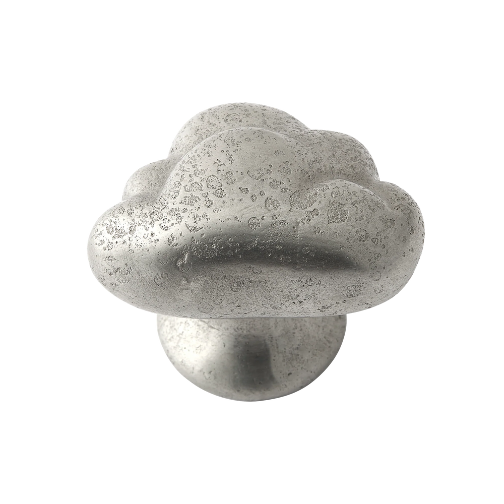 Whimsical Cloud White Bronze Cabinet Knob