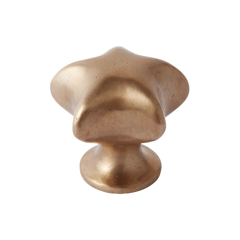 Whimsical Star Silicon Bronze Cabinet Knob