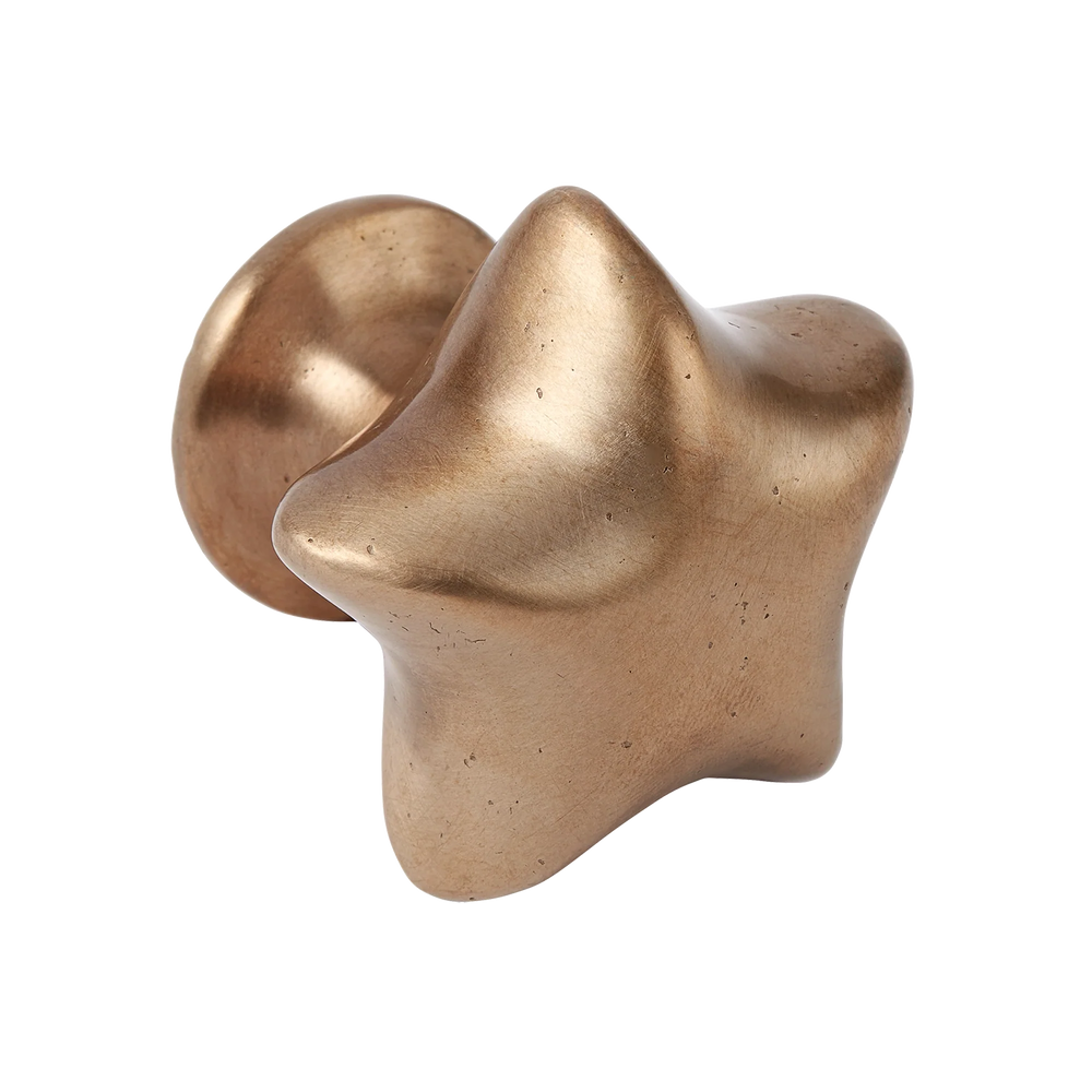 Whimsical Star Silicon Bronze Wall Hook
