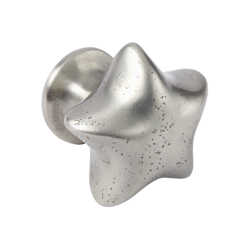 Whimsical Star White Bronze Wall Hook