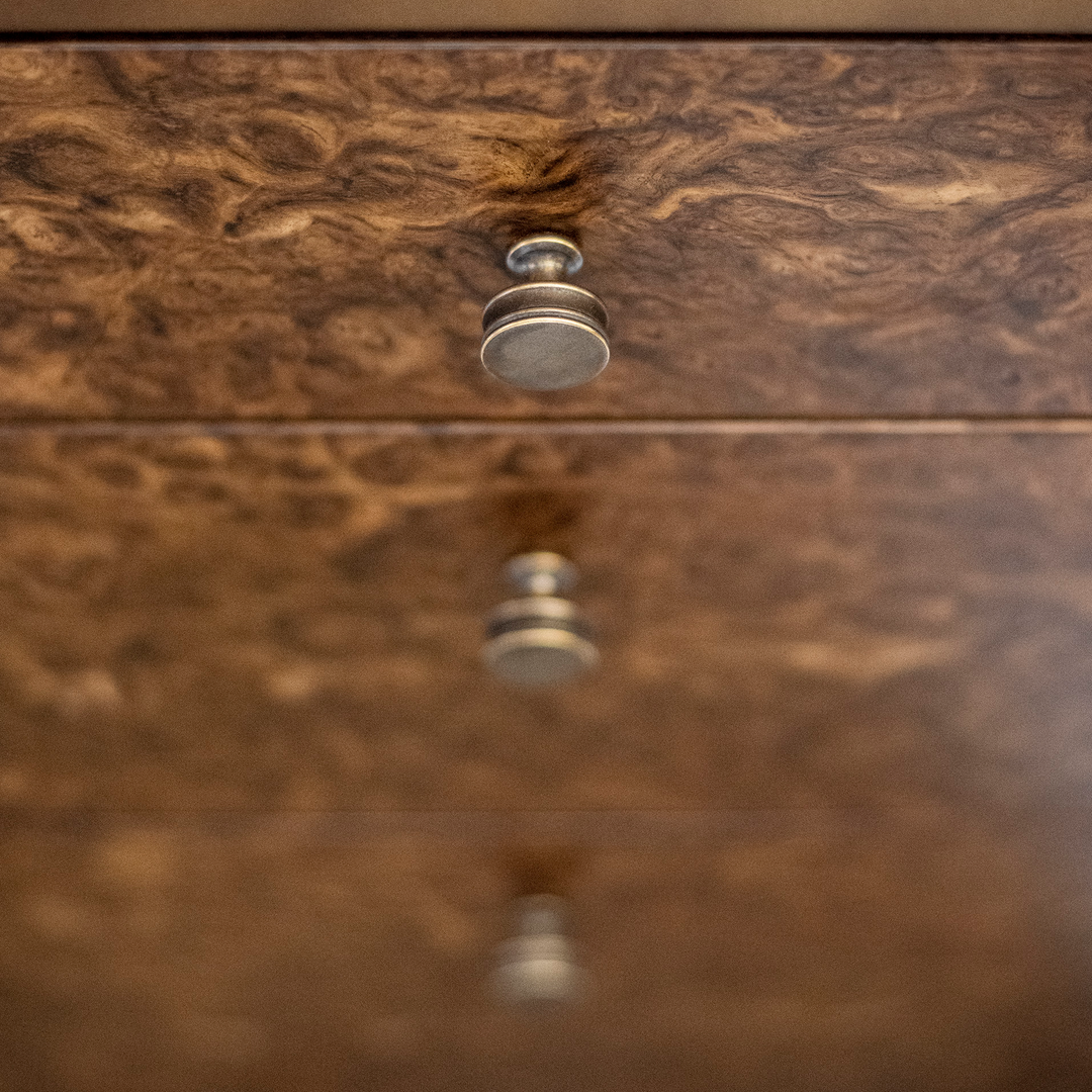 Design by Brownlow Furniture. Photography by Mark Reeves. Product shot in dark aged brass (DAB) finish.