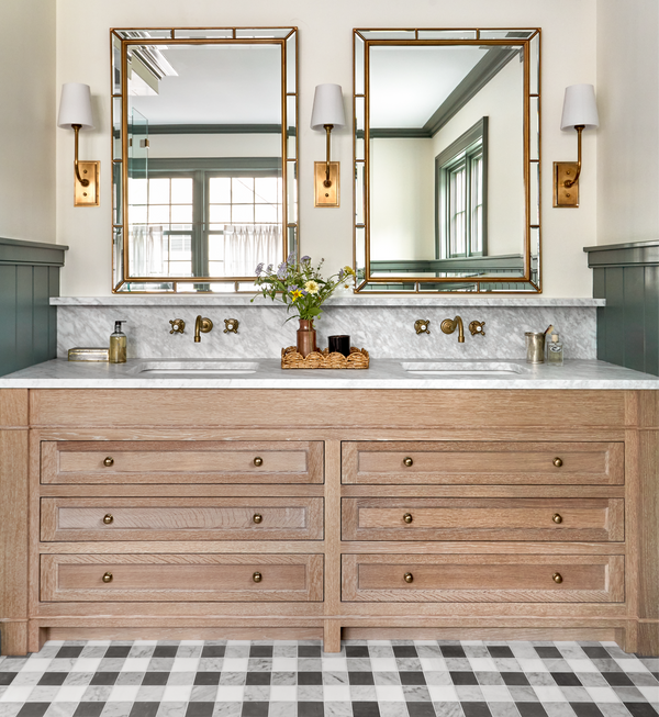 Country Bathroom Ideas with a Modern Twist