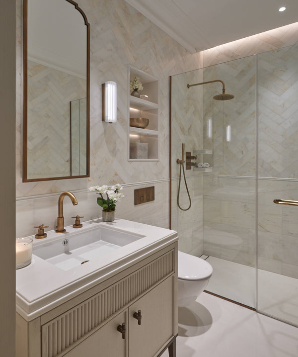 Luxury spa bathrooms