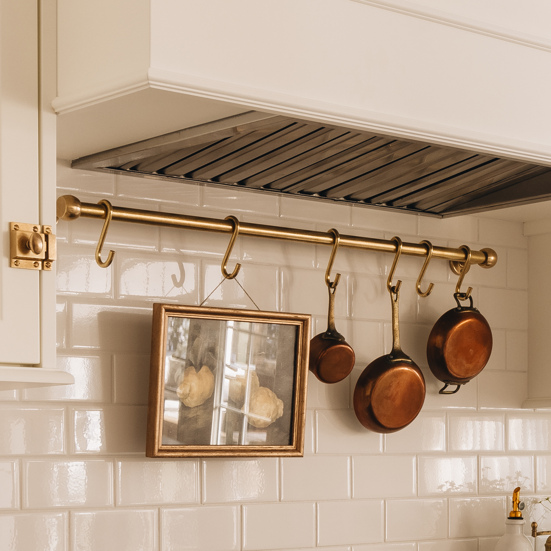 Design by AKB Design. Photography by Photographie Interieure CO. Product shown in our aged brass (BEL) finish. 