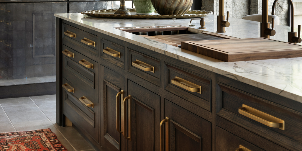Design by Kate Roos Design in collaboration with Partners 4 Design. Product shown in our aged brass (BEL) finish.