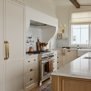 Design by AKB Design. Photography by Maxime Desbiens. Product shown in our aged brass (BEL) finish.