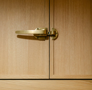 Design by Bly The Grey. Product shown in our aged brass (BEL) finish.