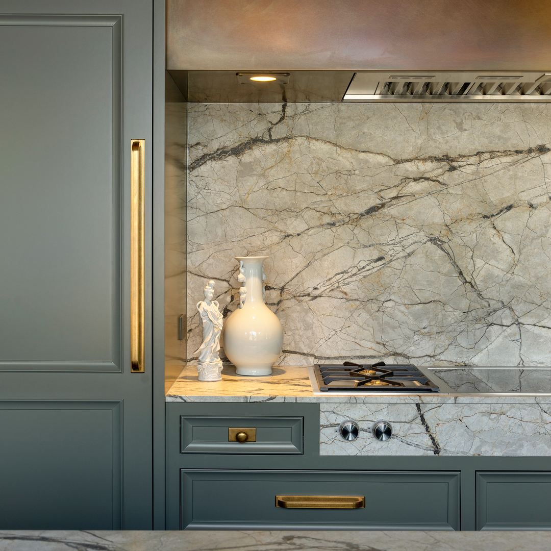 Design by Kate Roos Design in collaboration with Partners 4 Design. Product shown in our aged brass (BEL) finish.