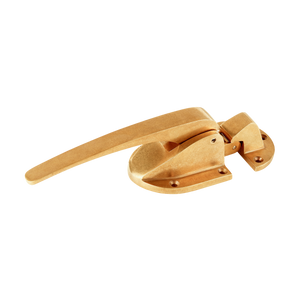 Bakes Flush Latch shown in our aged brass (BEL) finish.