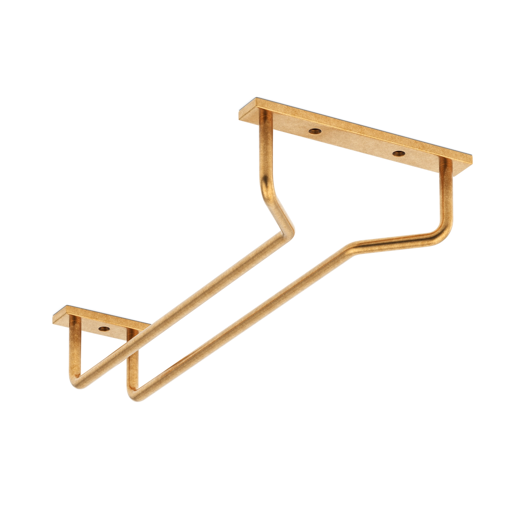 Brindley Hanging Wine Glass Rack 600mm / FEA