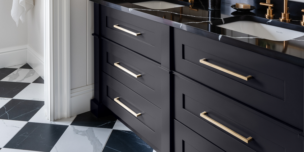 Design by JK Interior Living. Product shown in our satin antique satin lacquered (SAS) finish.