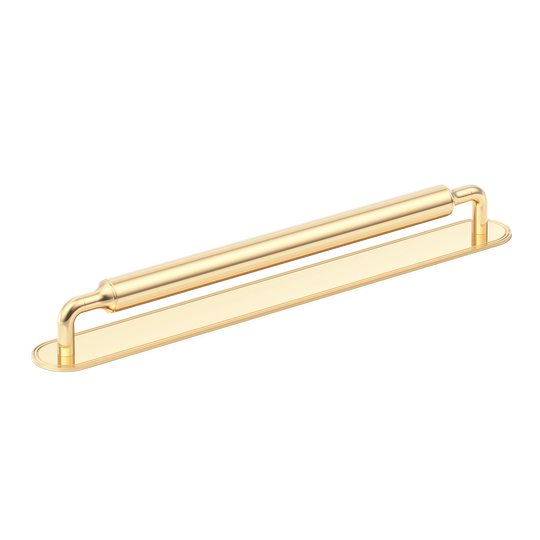 Barwick Plain Appliance Pull with Backplate
