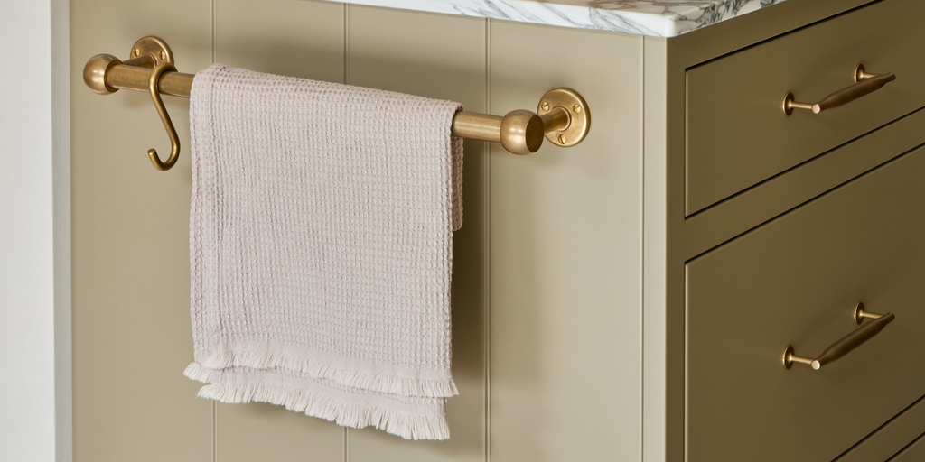 Design by McClark Joinery. Photography by Chris Snook Photography. Product shown in our aged brass (BEL) finish.