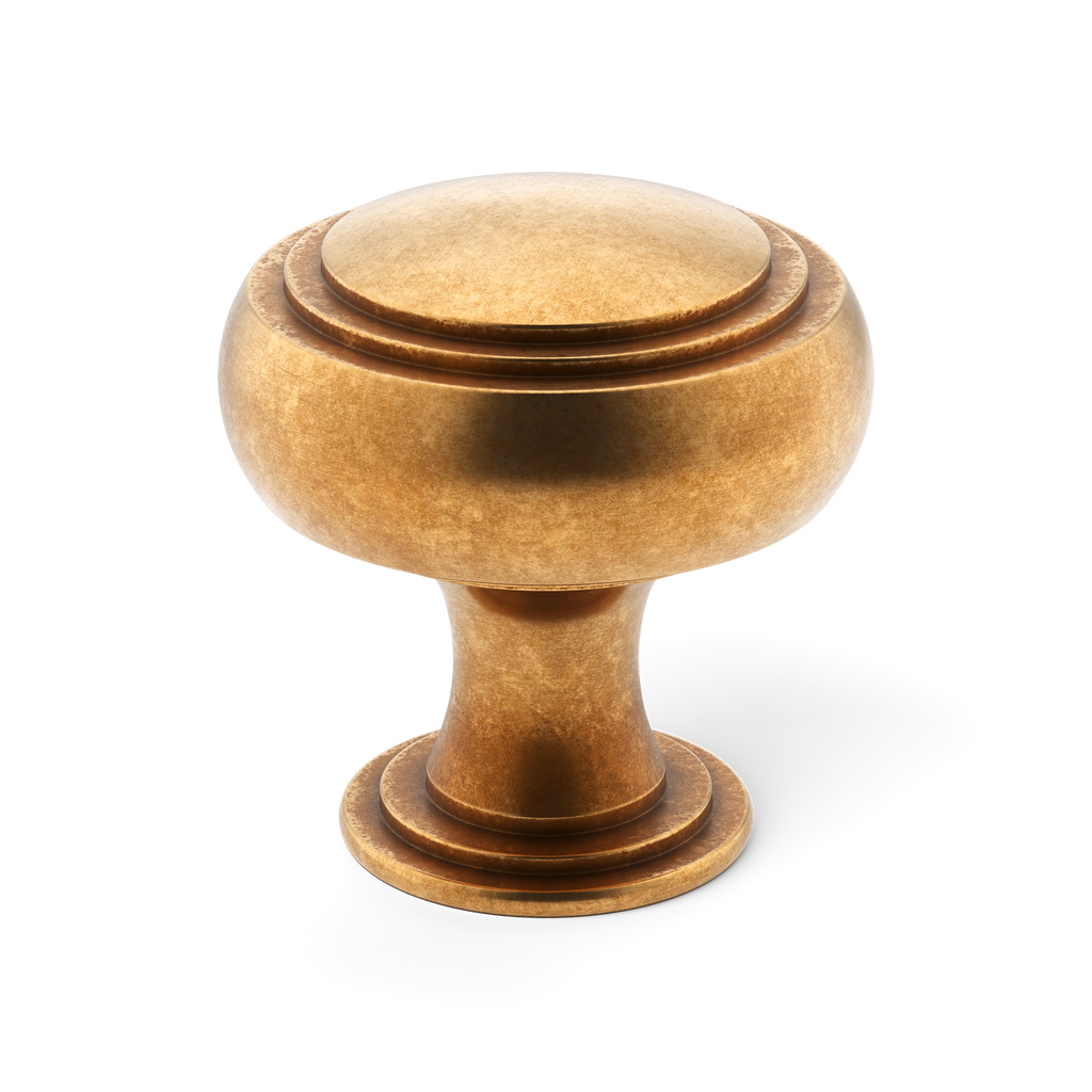 Carlton Solid Brass Cabinet Knob | Armac Martin