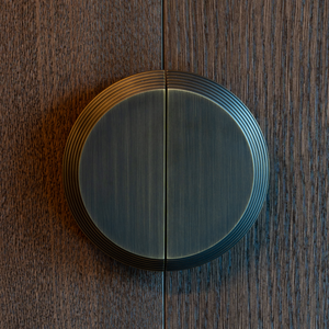 Design by Canavan Interiors. Product shown in our satin antique satin lacquered (SAS) finish. 