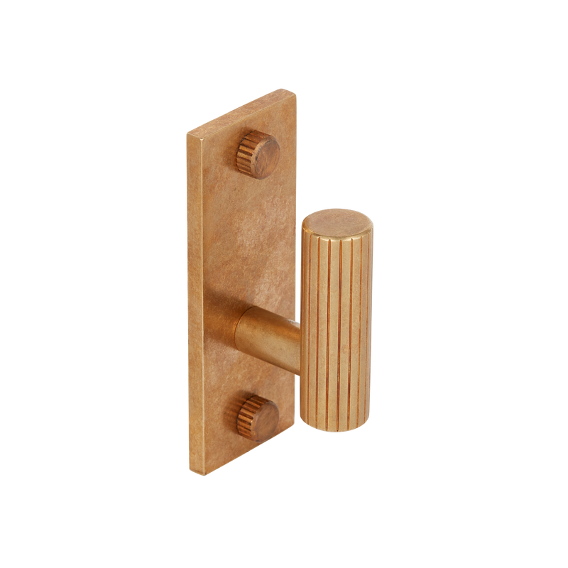 MIX Straight Knurled Single Vertical Wall Hook