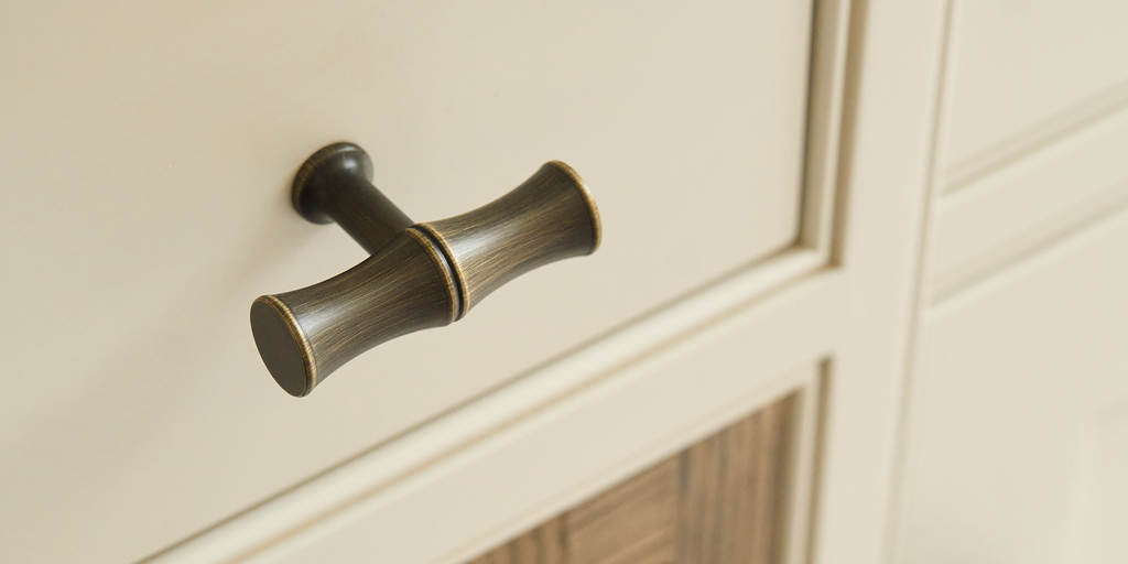 Design by Holly Oak House. Photography by Joey Kendal Brown. Product shown in our satin antique satin lacquered (SAS) finish.