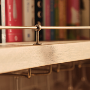 Design by Laura Butler-Madden. Photography by Patrick Butler-Madden. Product shown with 45mm high posts in our aged brass (BEL) finish.