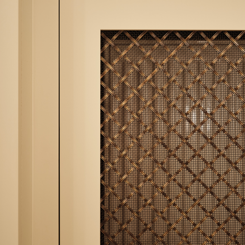 Diamond Interwoven Grilles