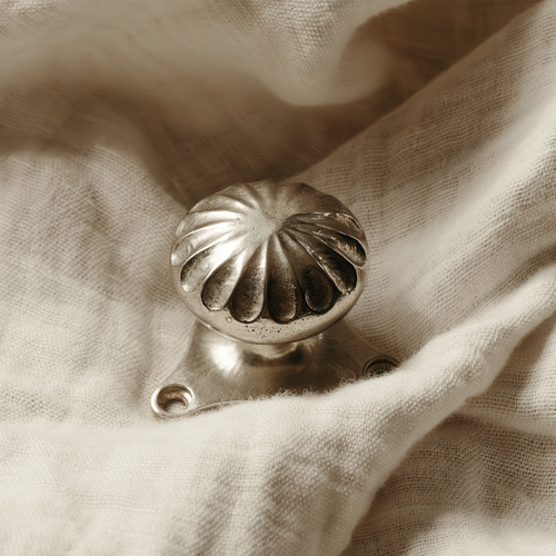 Oldbury Fluted White Bronze Cabinet Knob
