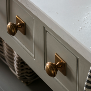 Design by Hill Farm Furniture. Photography by Two Bears Studio. Product shown in our aged brass (BEL) finish. 