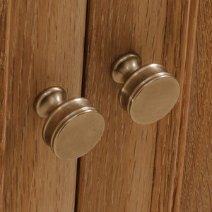 Photography by Joey Kendal Brown | Grove Bamboo Cabinet Knobs shown in our aged nickel (NBP) finish.