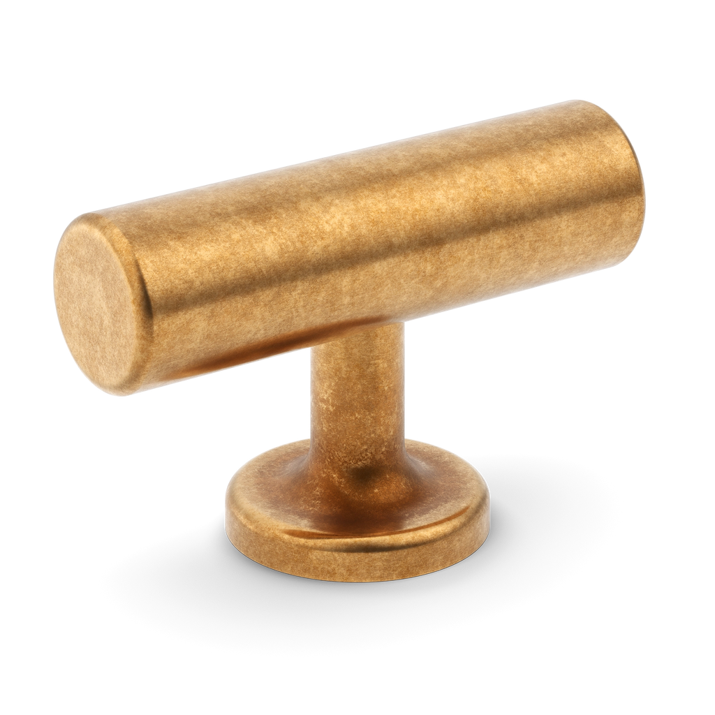 Kingsheath Solid Brass T-bar Handle | Armac Martin