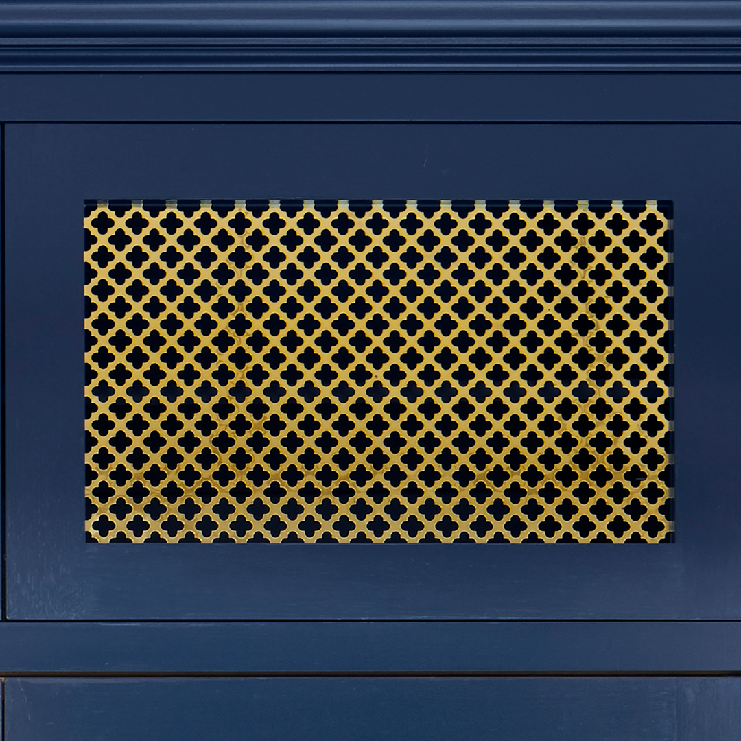 Design by Kate Walker Design. Product shown in our satin brass lacquered (SBL) finish.