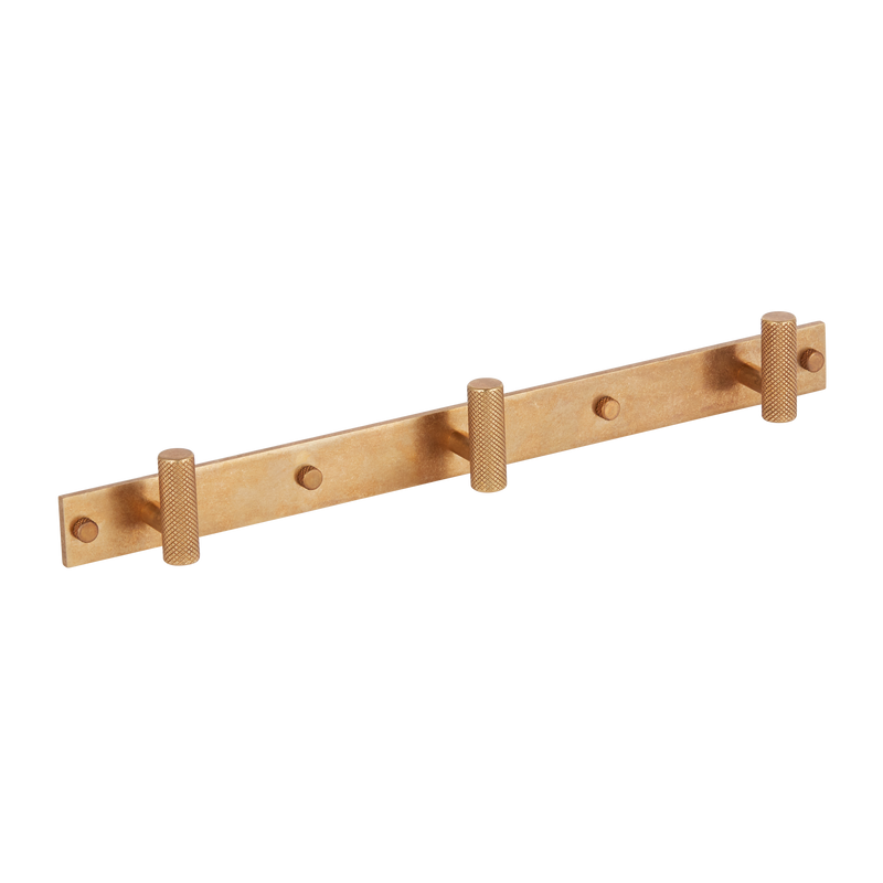 MIX Diamond Knurled Wall Hook Rack