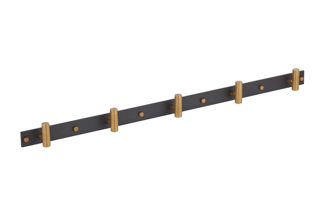 Product shown in our burnished brass (BEL) on matt black (MBL) finish