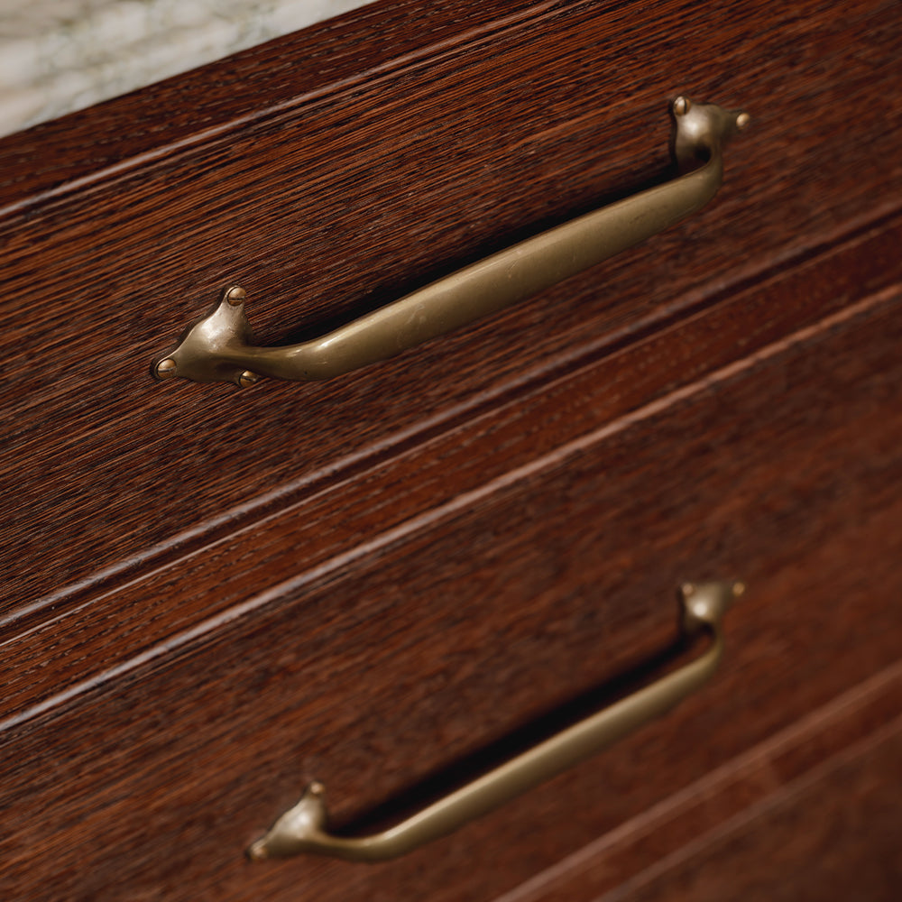 Design by Triptych Furniture | Photography by Joey Kendal Brown | Oldbury Plain Cup Pull shown in our silicon bronze.