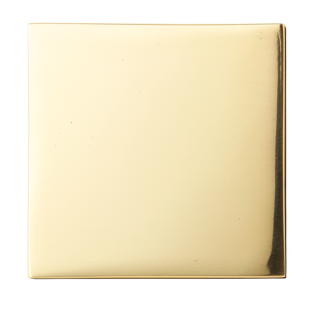 Polished Brass Unlacquered Finish
