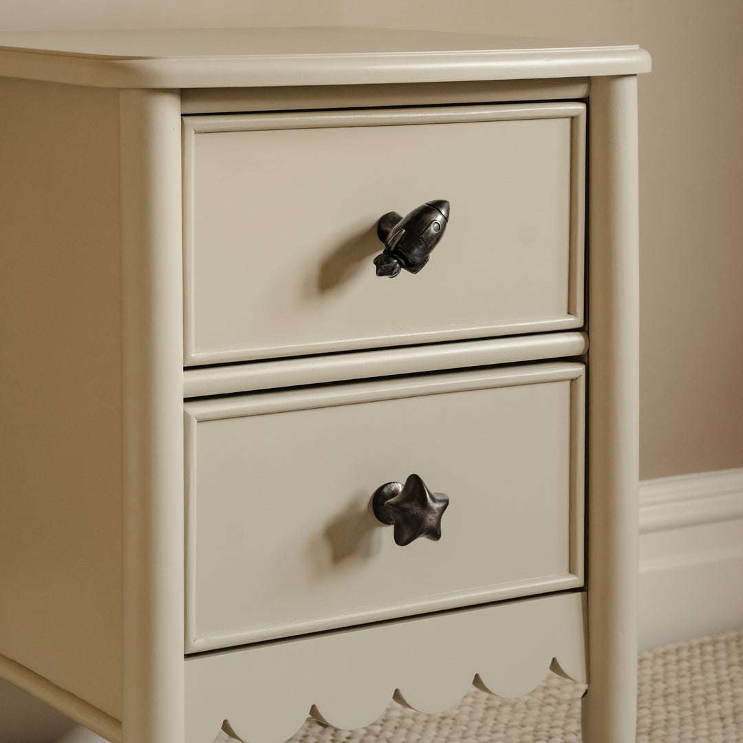 Photography by Joey Kendal Brown | Whimsical Rocket and Star Cabinet Knobs shown in our dark aged bronze finish.