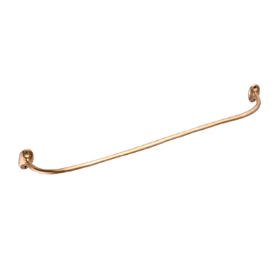 Sketch Bath Towel Rail shown in our burnished bronze finish.