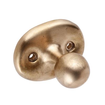 Sketch Round Wall Hook shown in our burnished bronze finish